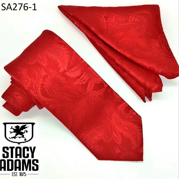 Stacy Adams Tie Stacy Adams Reg Paz sa276-1 F Red
