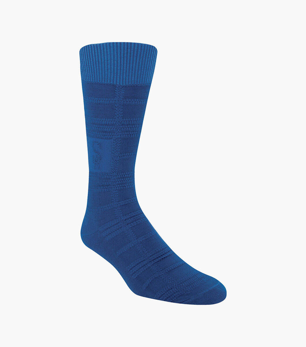 Stacy Adams Socks Stacy Adams Logo Gemstone gem101 Royal-3