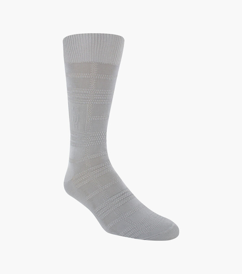 Stacy Adams Socks Stacy Adams Logo Gemstone gem101 Silver-8