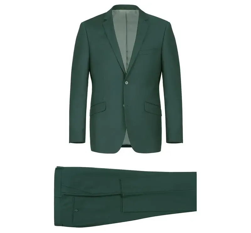 Renoir Novara Suit Renoir ClassicFit 201-9 Hunter Green
