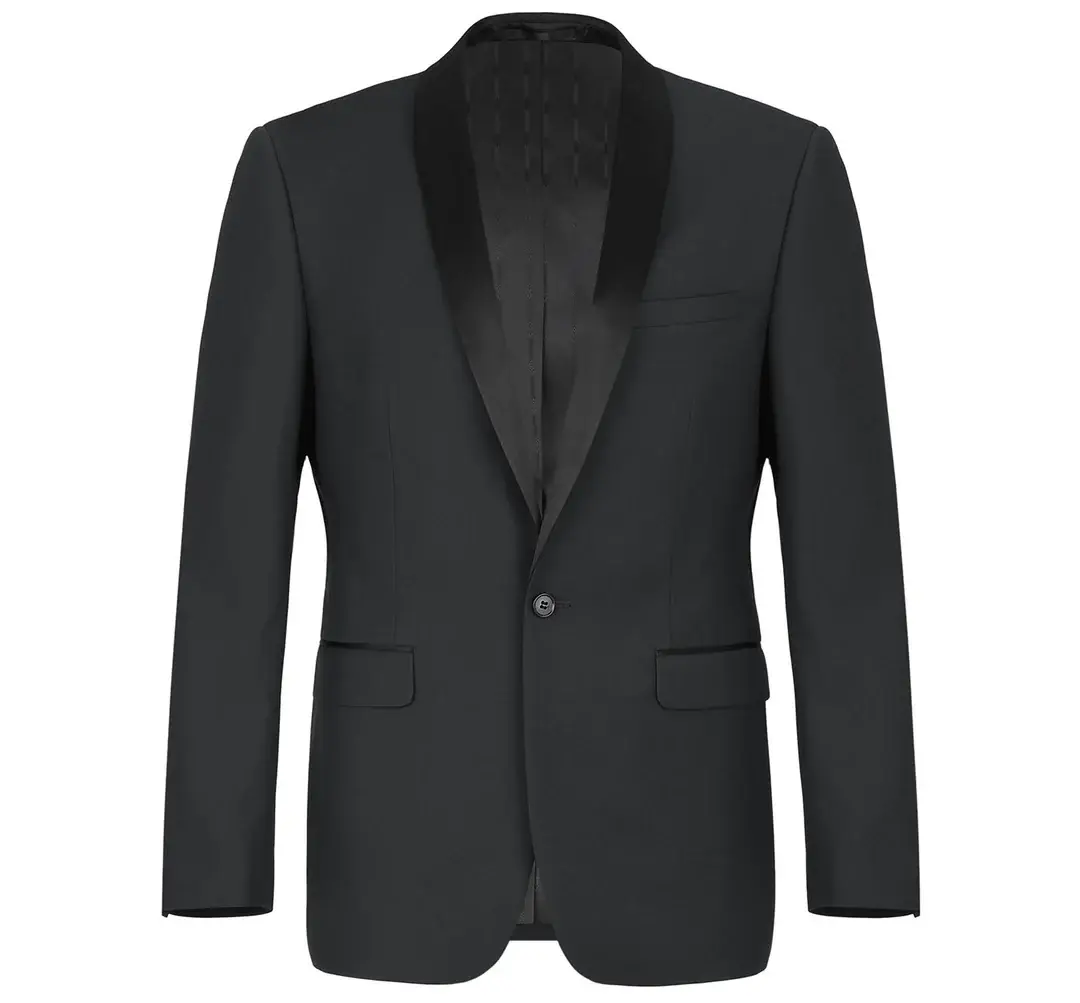 Renoir Novara Tux Shawl Lapel 201-1 Black