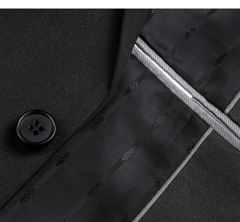 Renoir Novara Tux Shawl Lapel 201-1 Black
