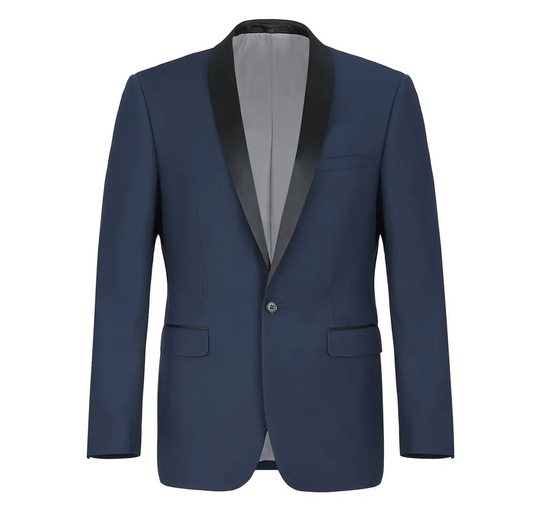 Renoir Novara Tux Shawl Lapel 201-19 Navy