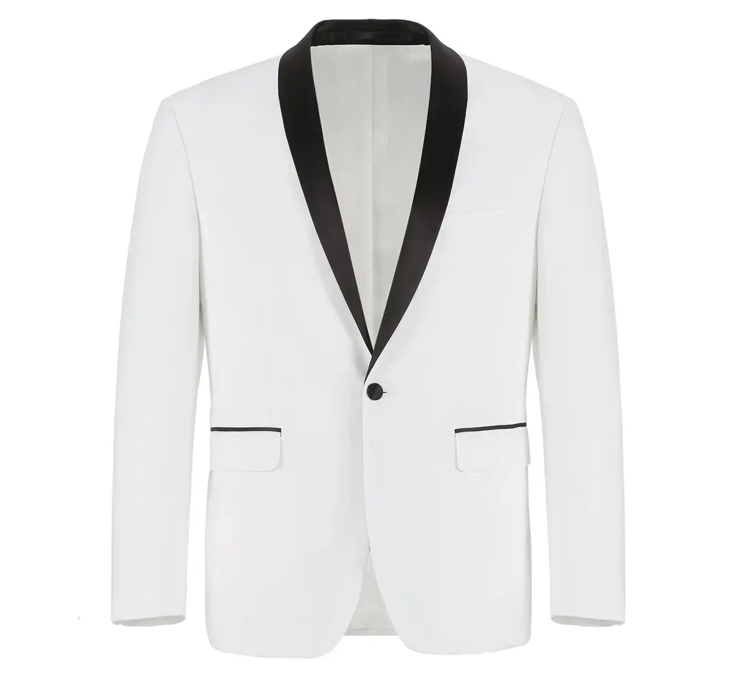 Renoir Novara Tux Shawl Lapel 201-16 White