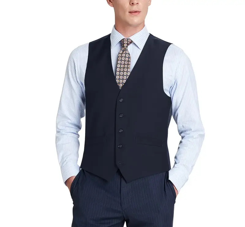 Renoir Novara Vest Renoir Fabric 201-2 dark Blue