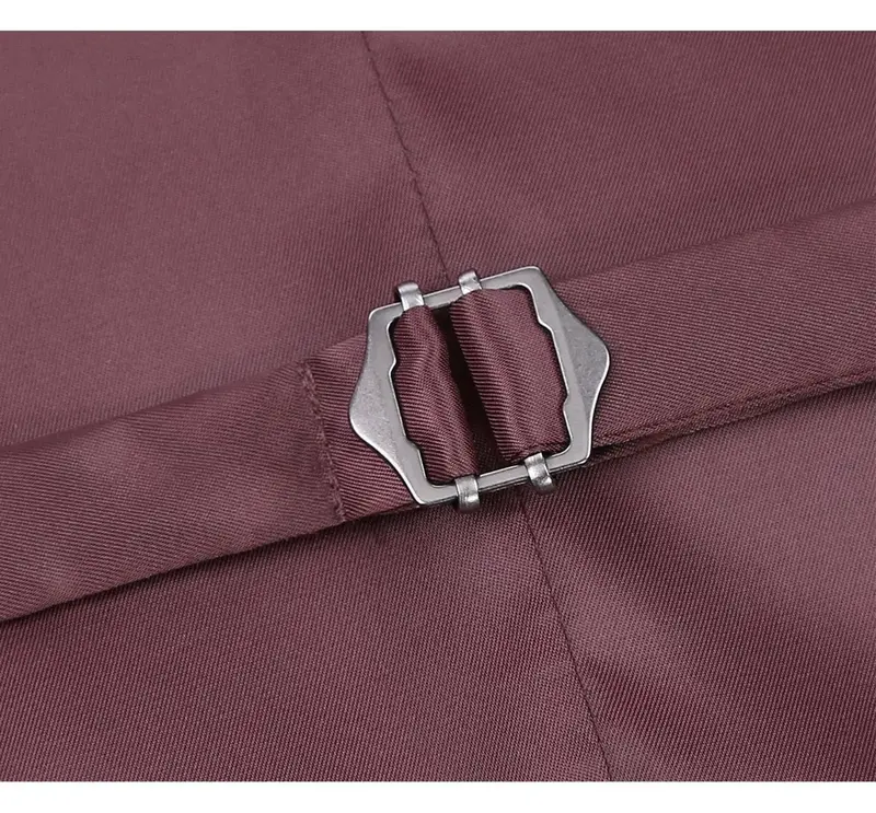 Renoir Novara Vest Renoir Fabric  201-8  Burgundy