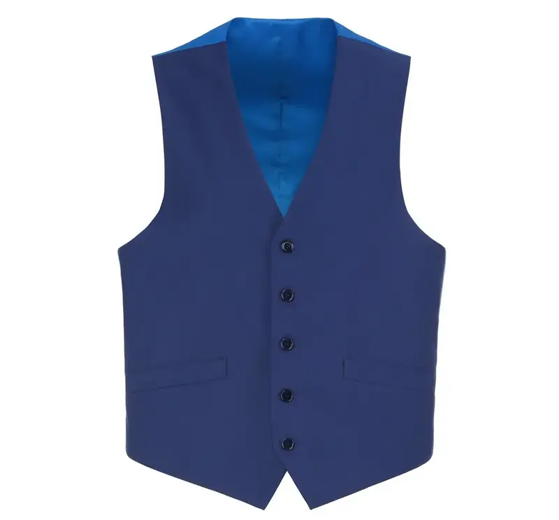 Renoir Novara Vest Renoir Fabric 201-20 Royal Blue