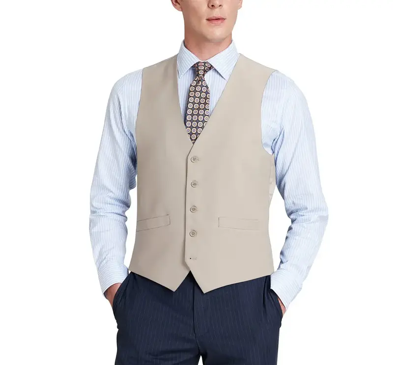 Renoir Novara Vest Renoir Fabric 201-3 Beige
