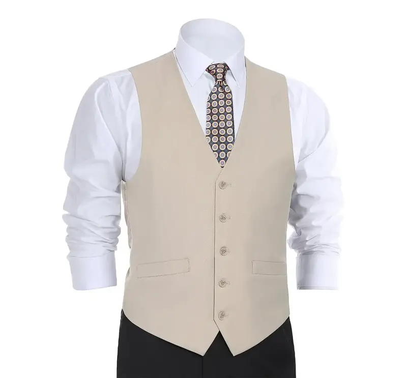 Renoir Novara Vest Renoir Fabric 201-3 Beige