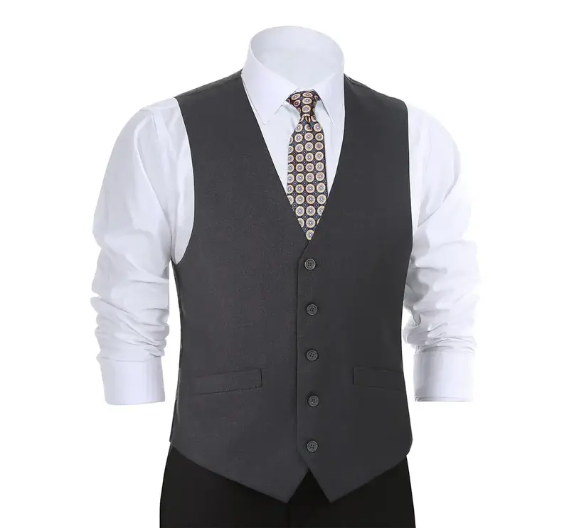 Renoir Novara Vest Renoir Fabric 202-1 Charcol