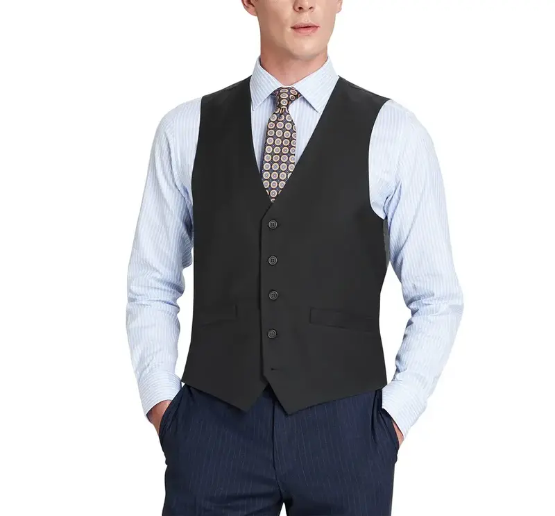 Renoir Novara Vest Renoir Fabric 201-1 Black
