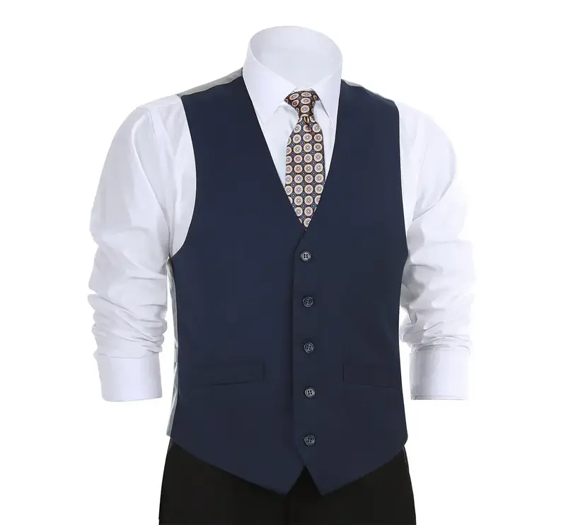 Renoir Novara Vest Renoir Fabric 201-19 Navy