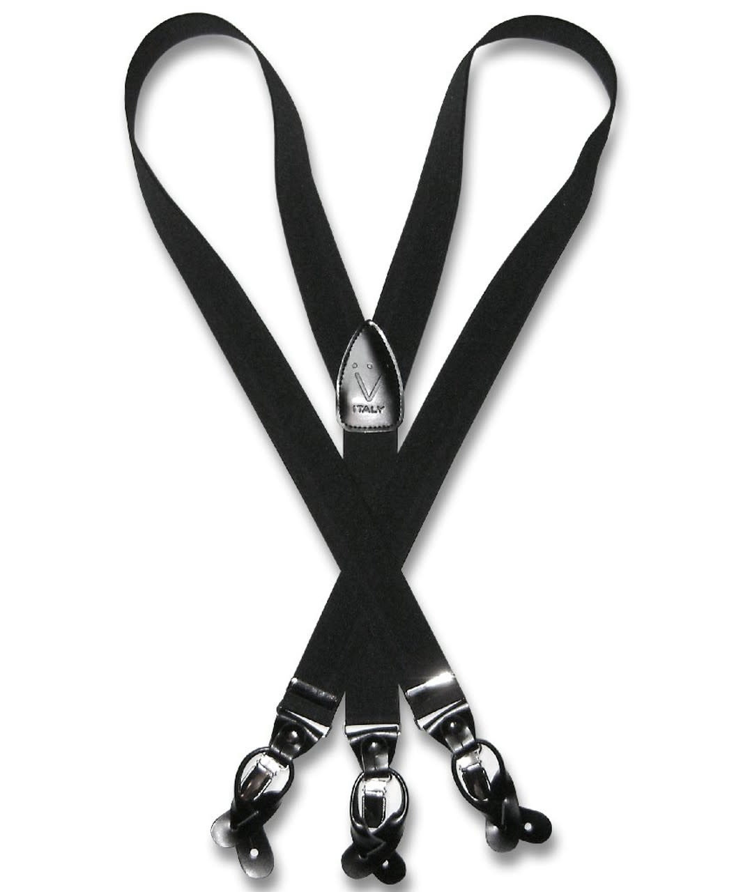 Vesuvio Napoli Suspenders 1.35" Solid Reg.