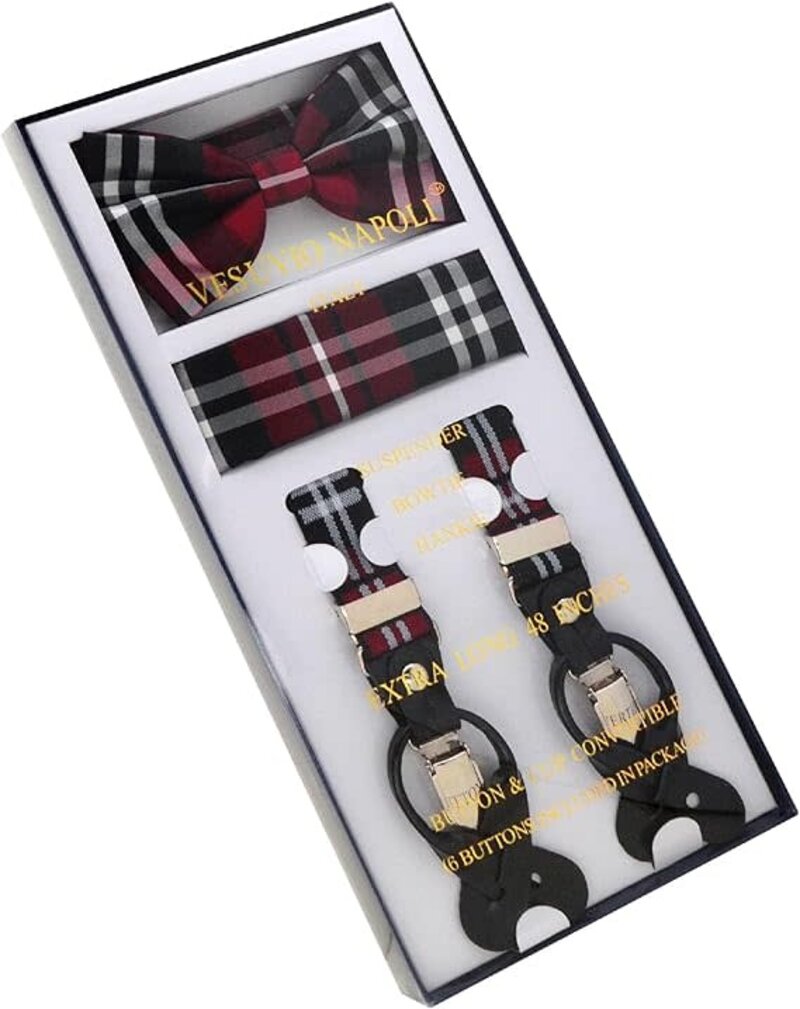 Vesuvio Napoli Suspenders 1" Combo Set Design