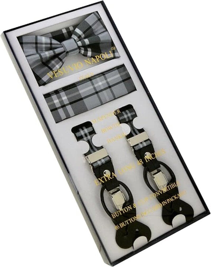Vesuvio Napoli Suspenders 1" Combo Set Design