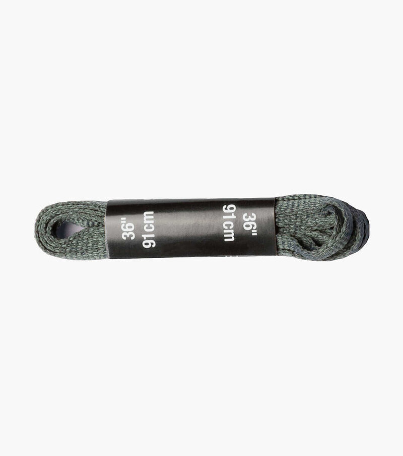 Florsheim Florsheim Shoe Laces  Navy Grey Flat 36"