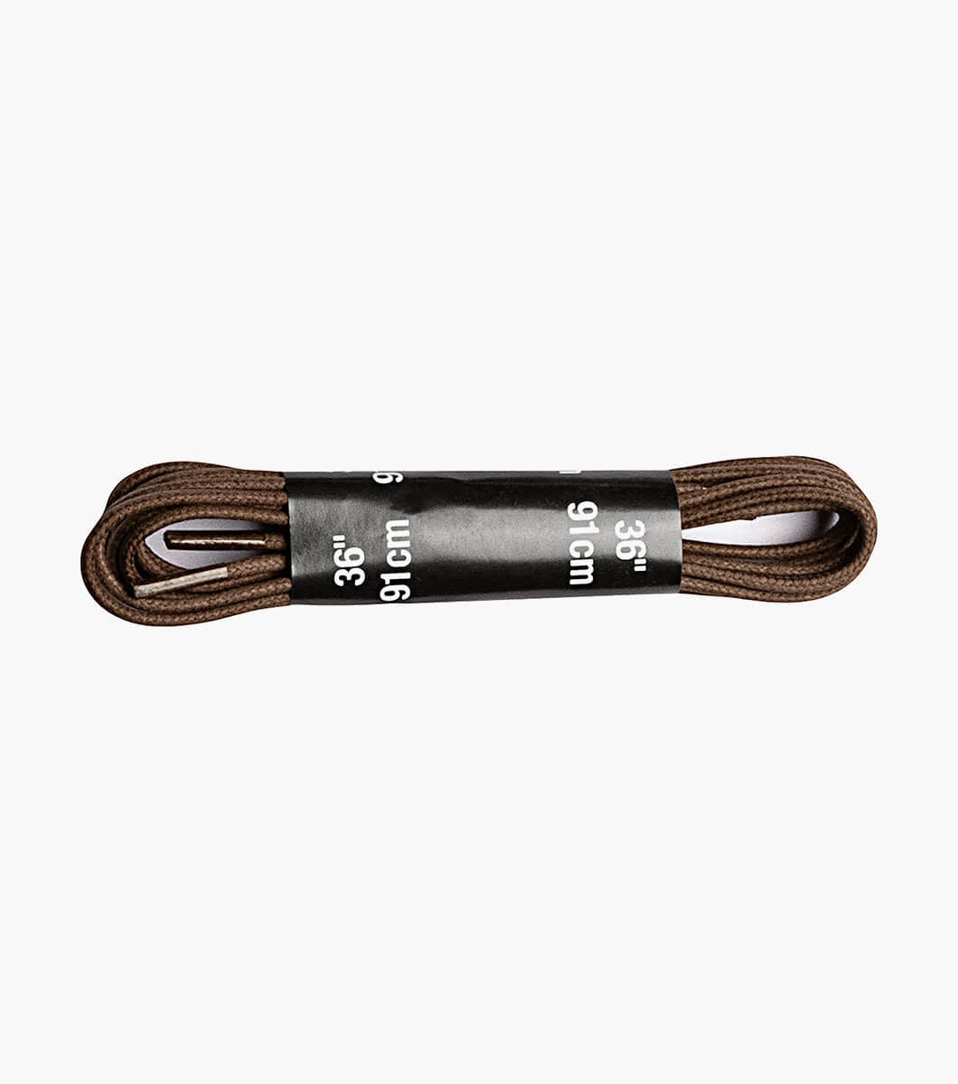 Florsheim Florsheim Shoe Laces  Black/ Brown Round 36"