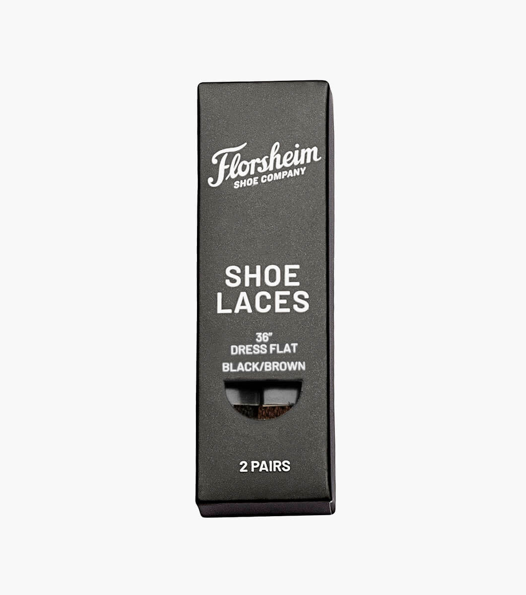 Florsheim Florsheim Shoe Laces  Black/ Brown Flat 36"