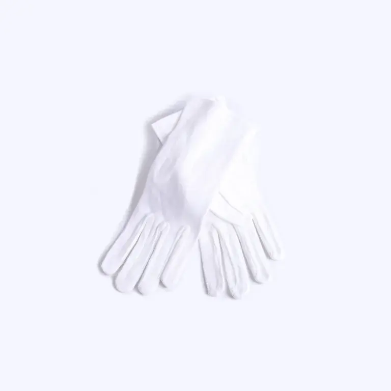 Gloves White Solid