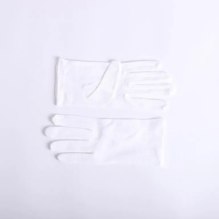 Gloves White Solid