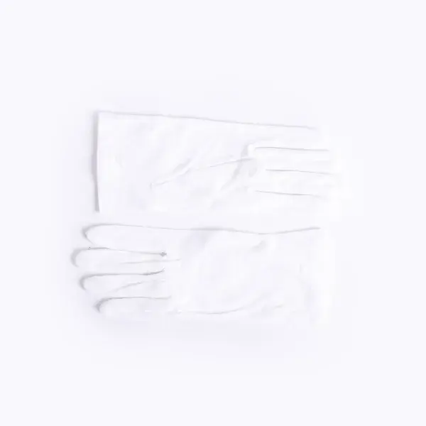 Gloves White Solid