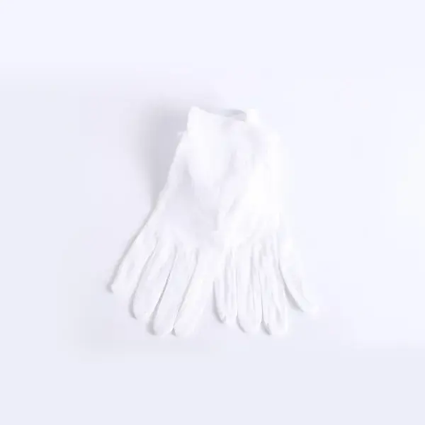 Gloves White Solid