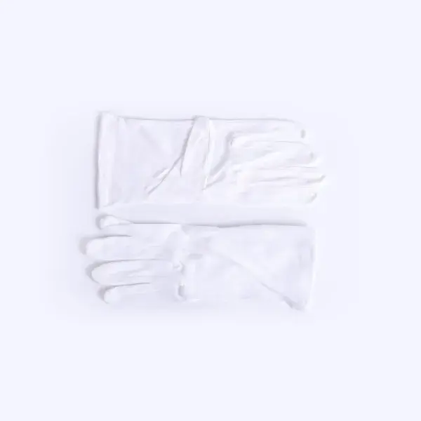 Gloves White Solid
