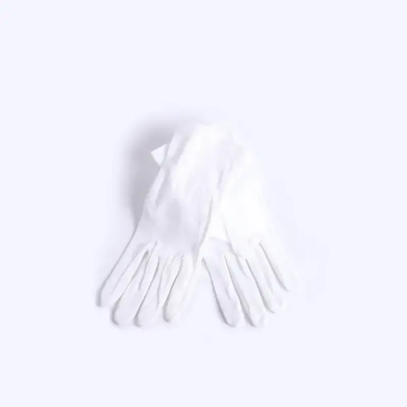 Gloves White Solid