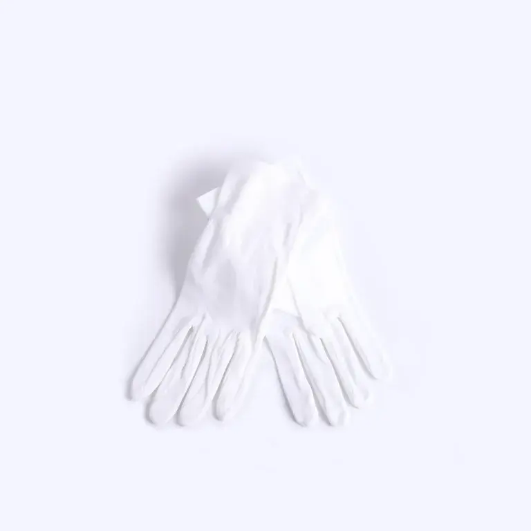 Gloves White Solid