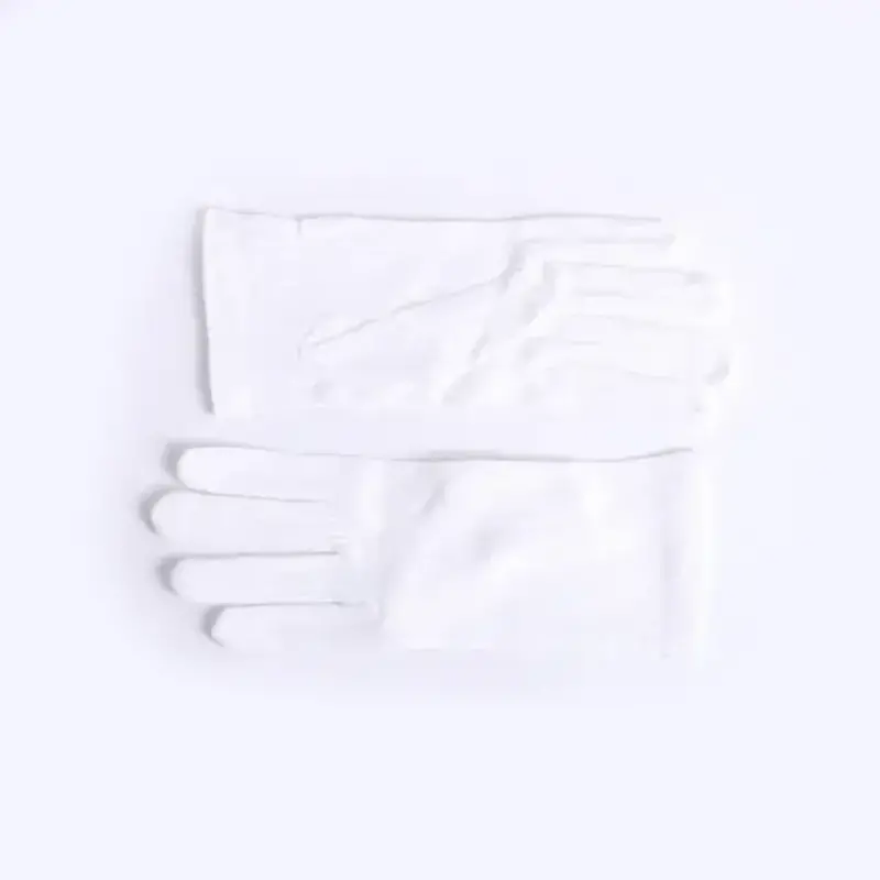 Gloves White Solid