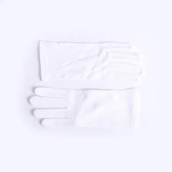 Gloves White Solid