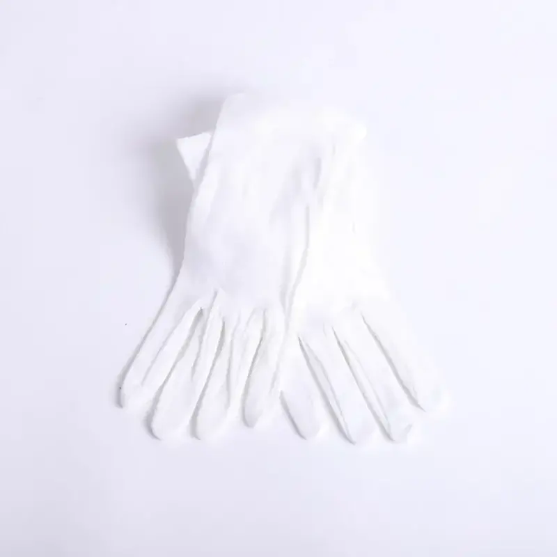 Gloves White Solid