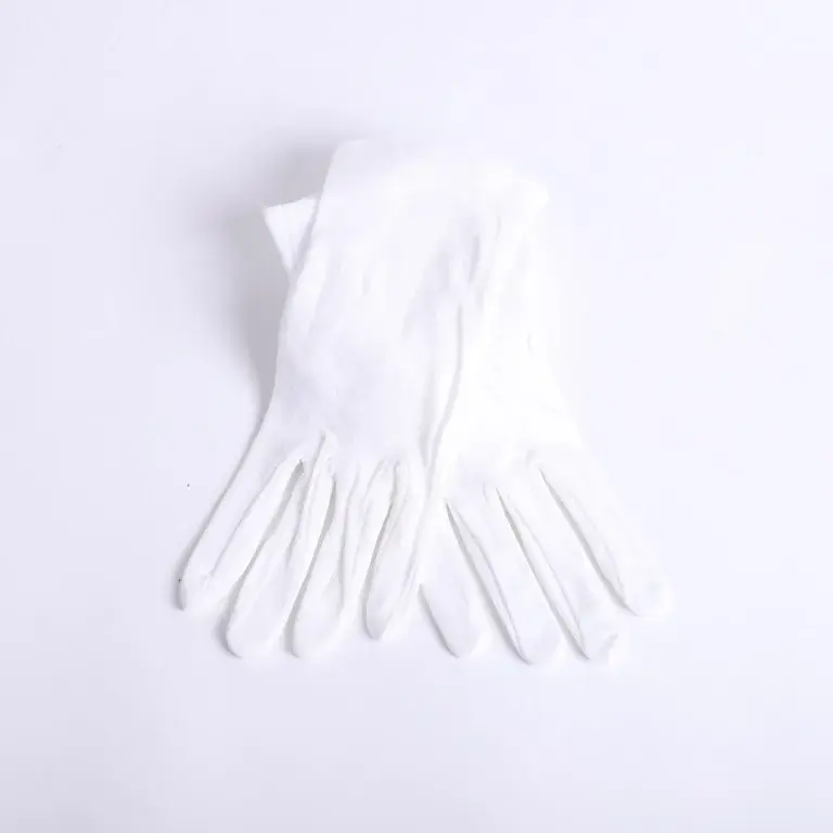 Gloves White Solid