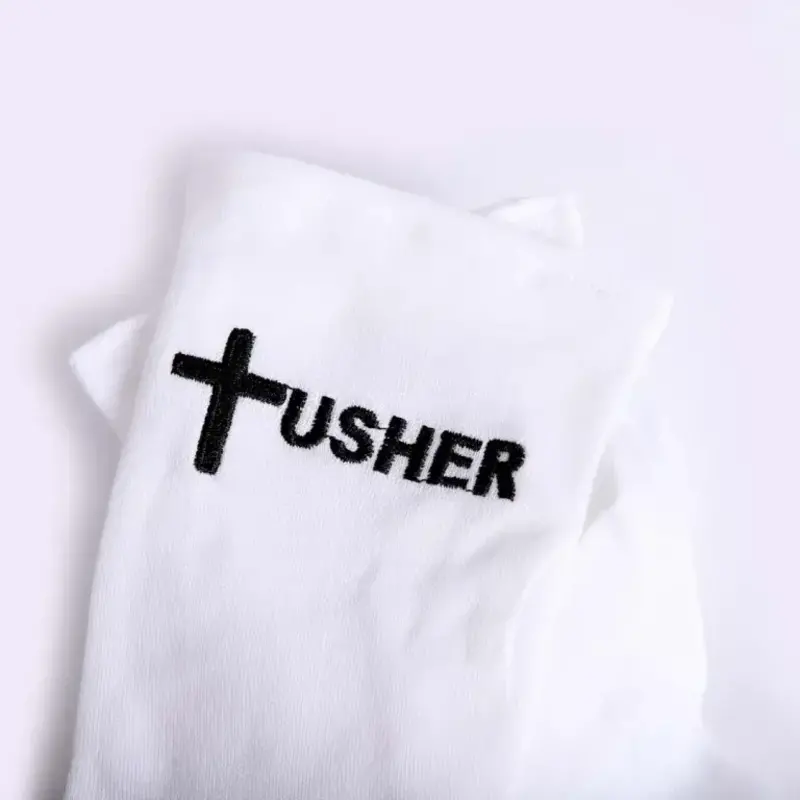 Gloves White Usher