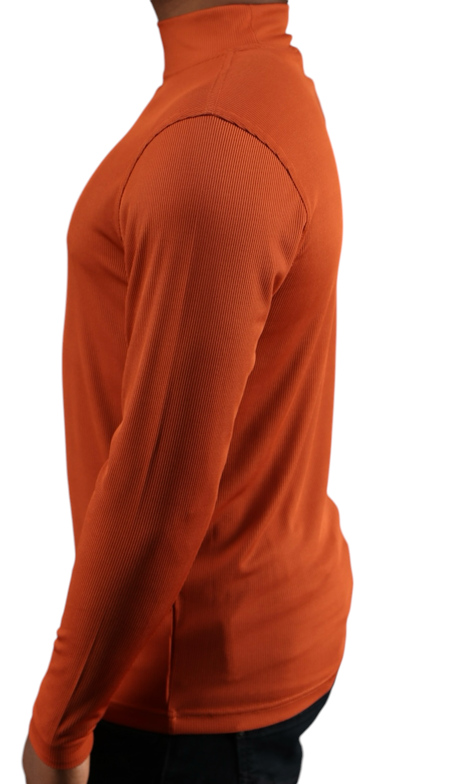 Tulliano Knitted Slim Fit CIRRO Poly/Spendex Crewneck Red