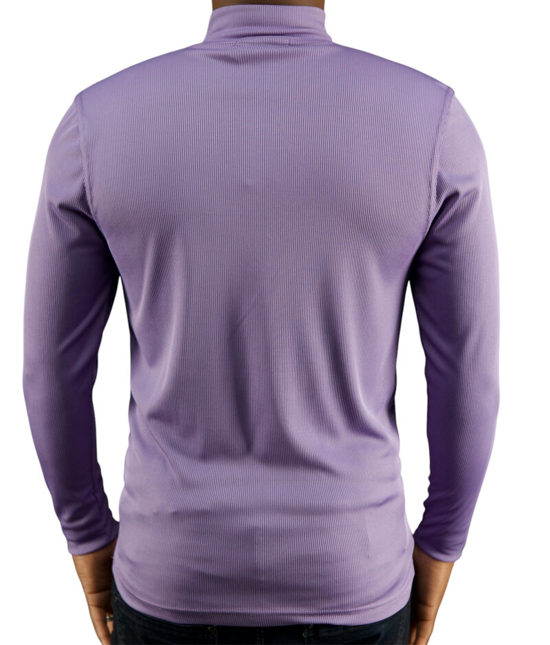 Tulliano Knitted Slim Fit CIRRO Poly/Spendex Crewneck Lavender