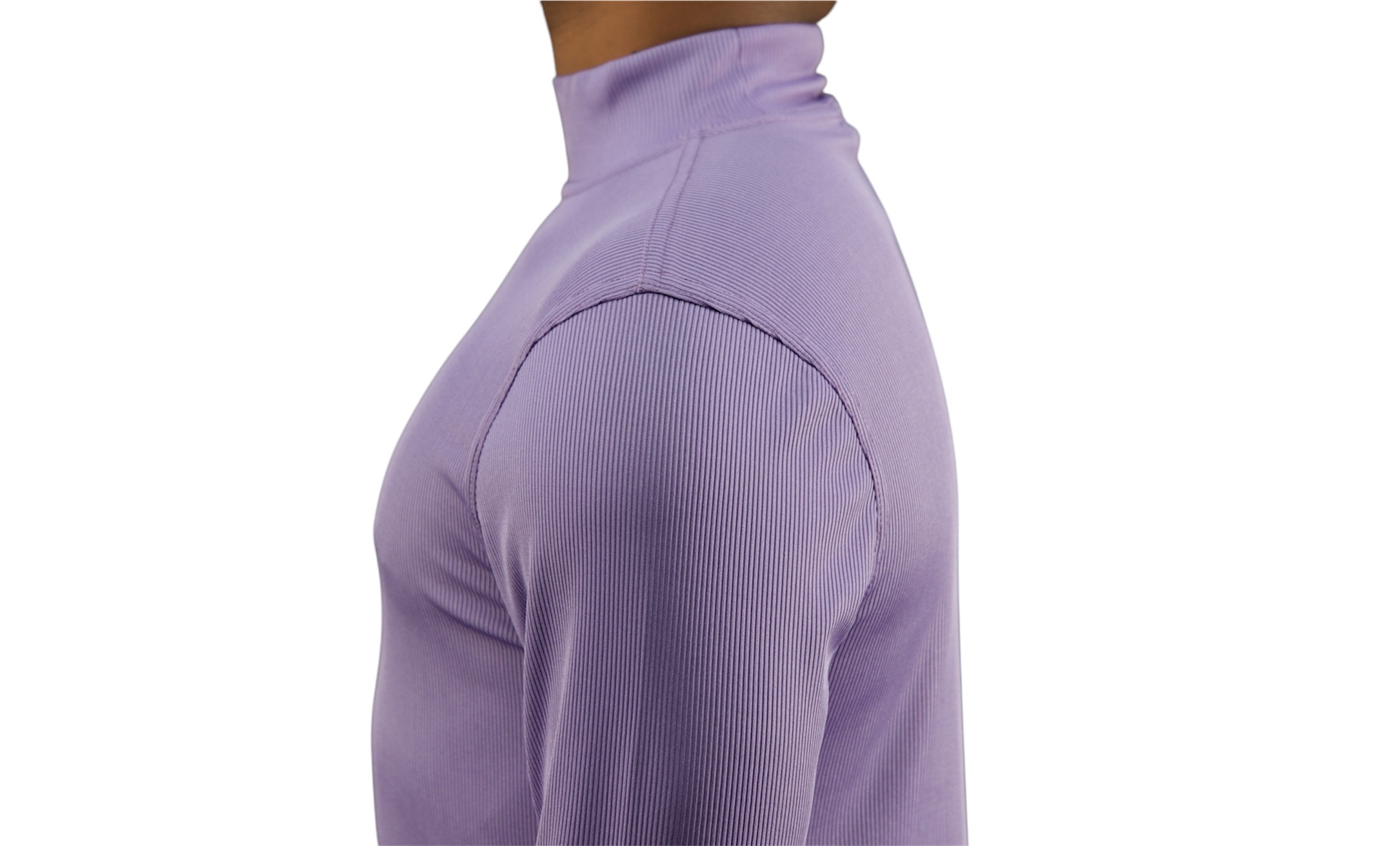 Tulliano Knitted Slim Fit CIRRO Poly/Spendex Crewneck Lavender