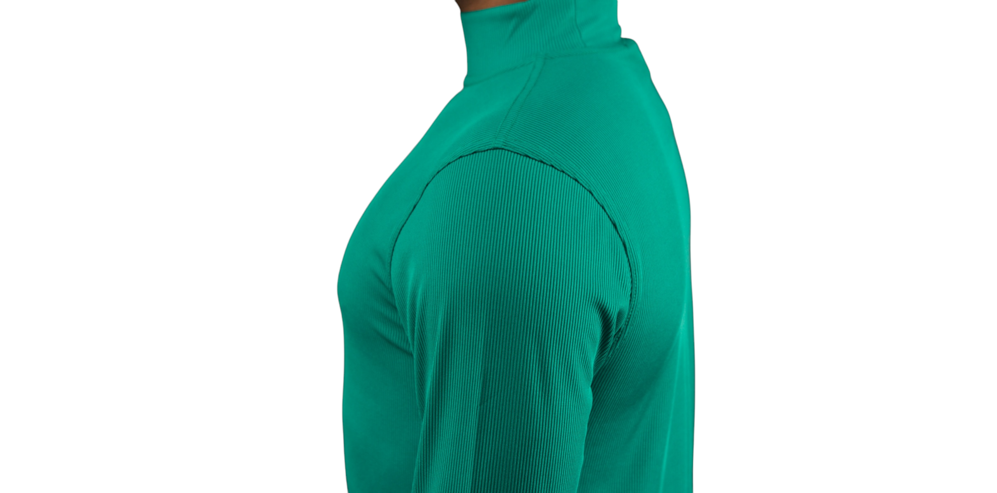 Tulliano Knitted Slim Fit CIRRO Poly/Spendex Crewneck Emerald