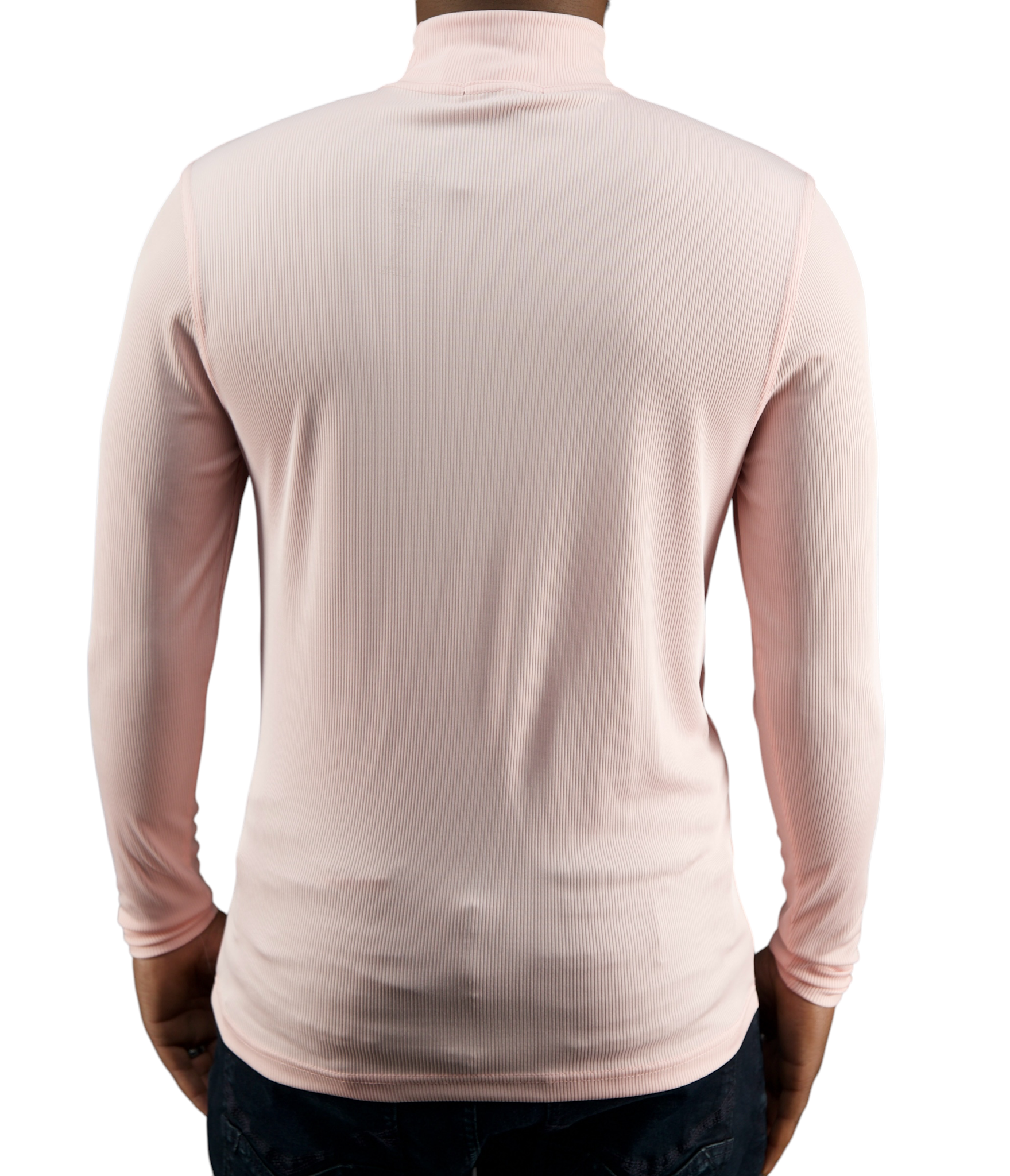 Tulliano Knitted Slim Fit CIRRO Poly/Spendex Crewneck Pink