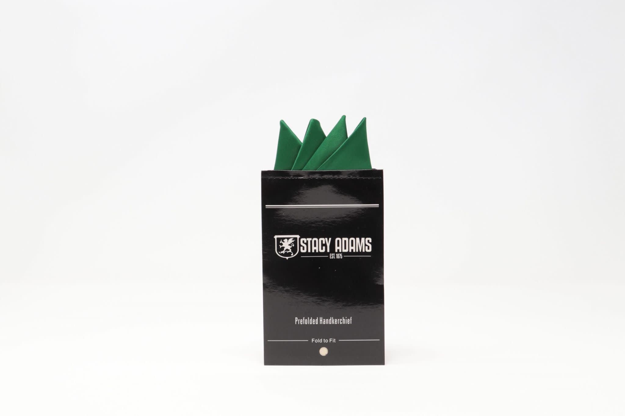 Stacy Adams Pocket Square Premade Stacy Adams 400S-29 Green