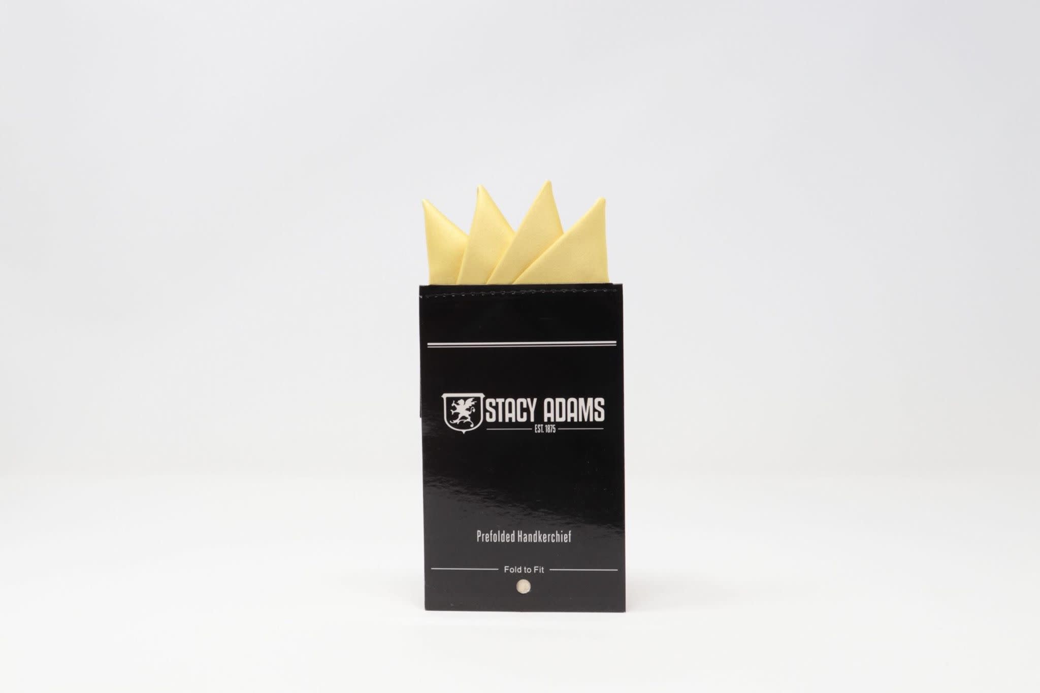 Stacy Adams Pocket Square Premade Stacy Adams 400S-15 Banana