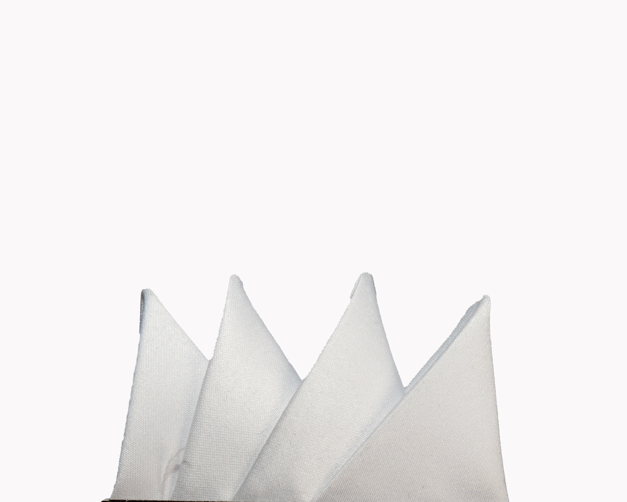 Stacy Adams Pocket Square Premade Stacy Adams 400S-9 Silver