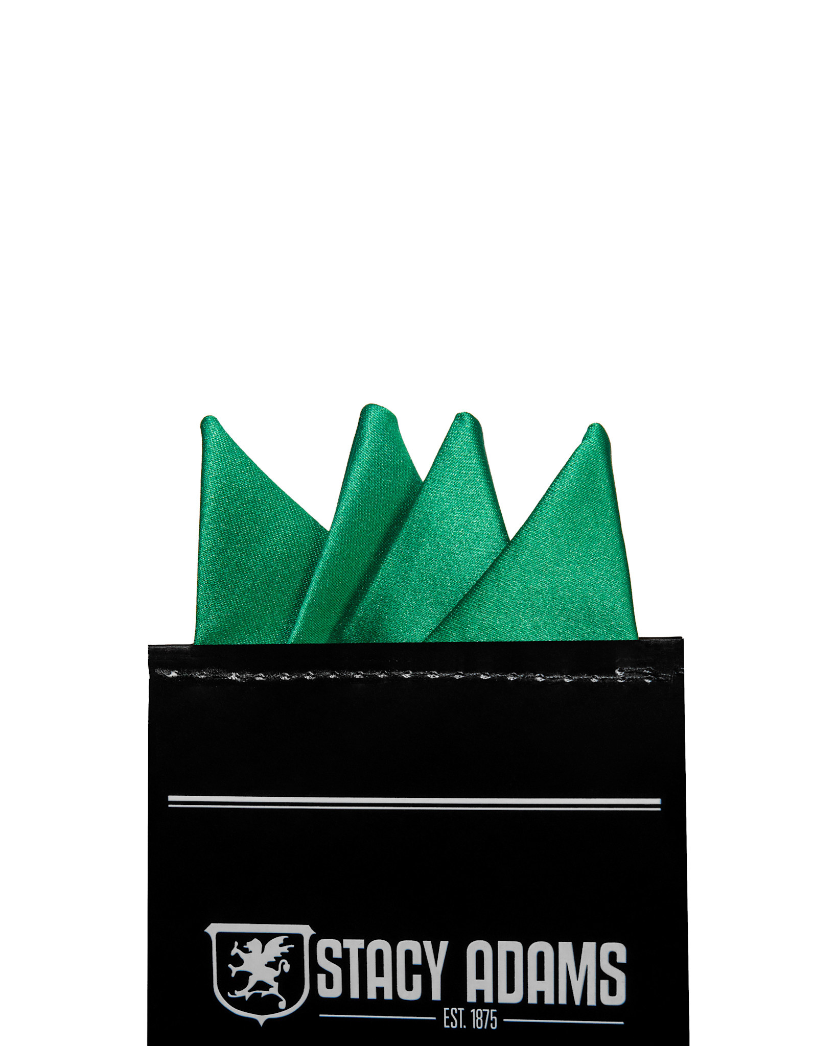 Stacy Adams Pocket Square Premade Stacy Adams 400S-32 Emerald