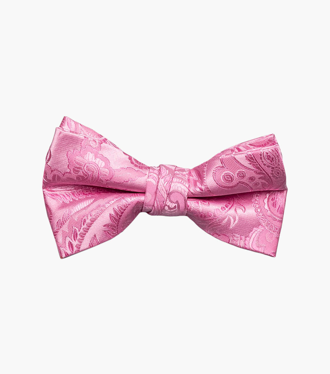 Stacy Adams Bow Tie Paisley SB276- 06 Pink
