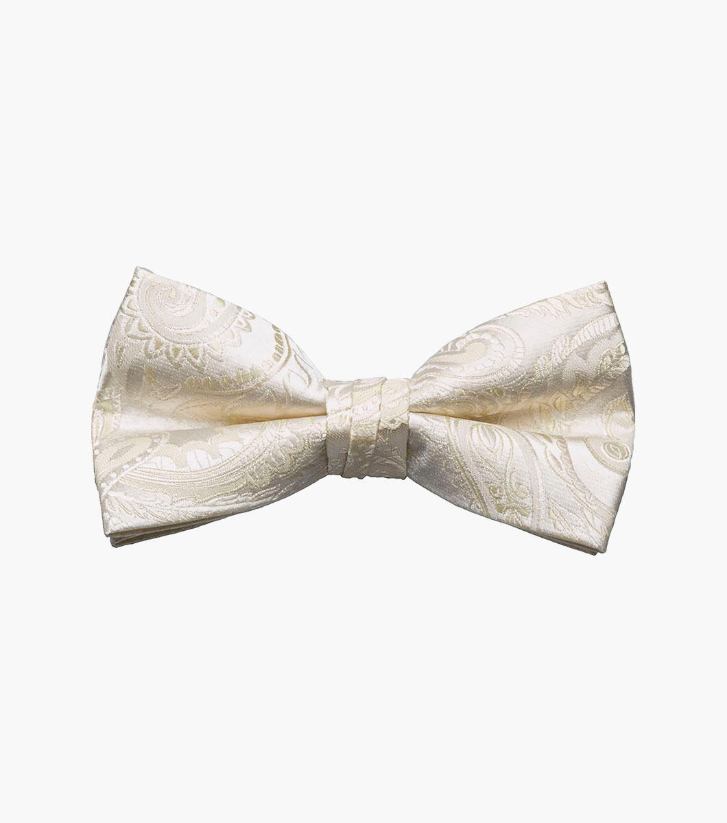 Stacy Adams Bow Tie Paisley SB276- 09 Bone