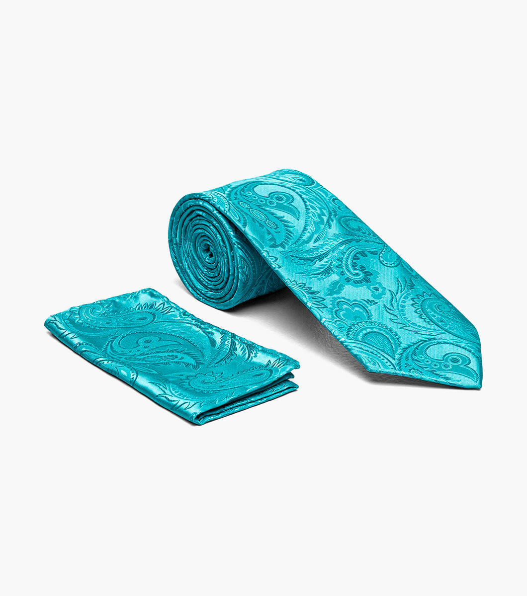 Stacy Adams Tie Stacy Adams Reg Paz sa276-10 Teal