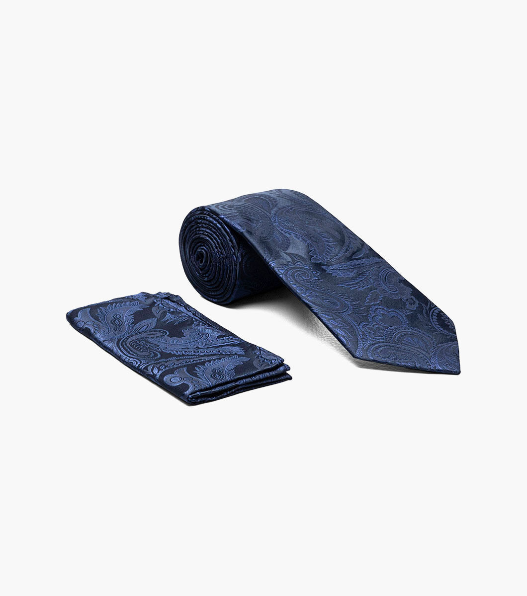 Stacy Adams Tie Stacy Adams Reg Paz sa276-16 Navy