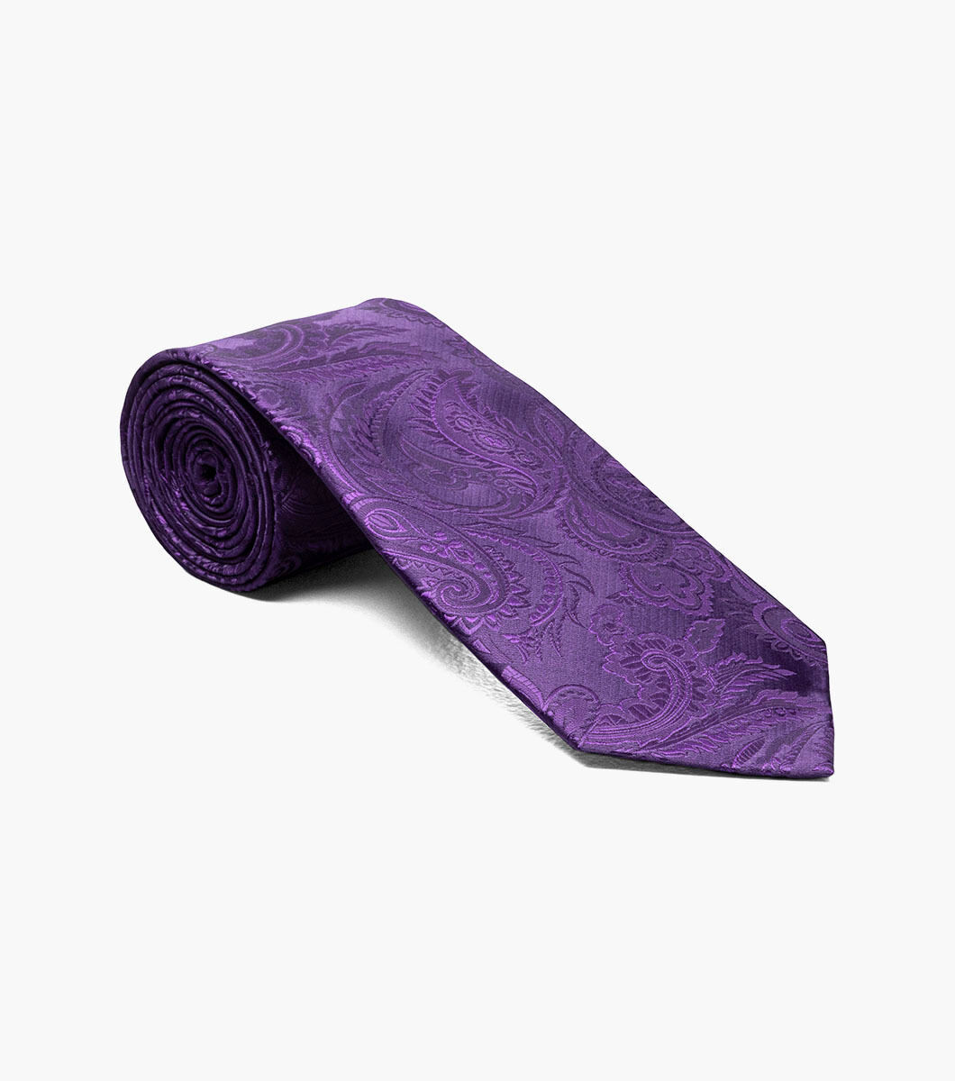 Stacy Adams Tie Stacy Adams Reg Paz sa276-3 Plum / Purple