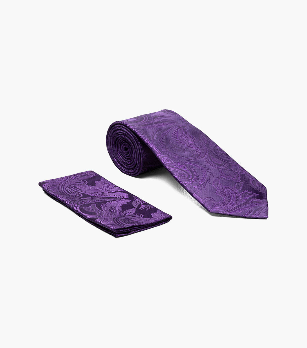 Stacy Adams Tie Stacy Adams Reg Paz sa276-3 Plum / Purple