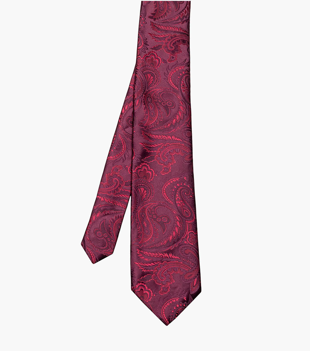 Stacy Adams Tie Stacy Adams Reg Paz sa276-5 Burgundy